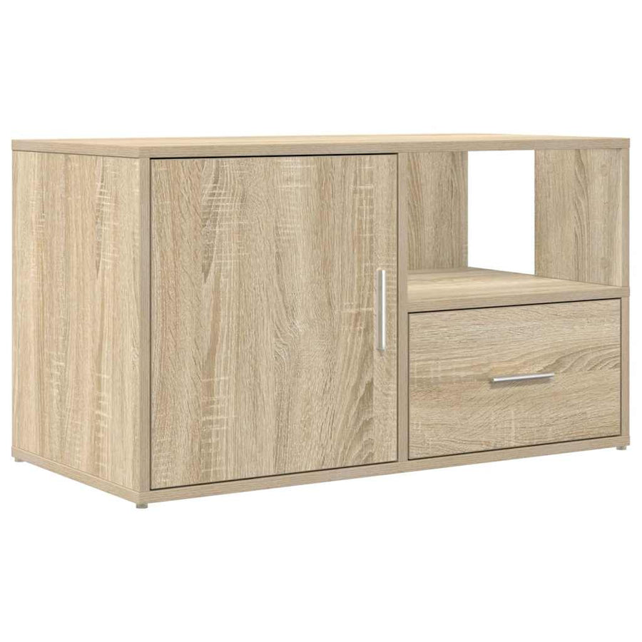 Hoekkast 200X40X45 Cm Bewerkt Hout Kleurig Sonoma eiken