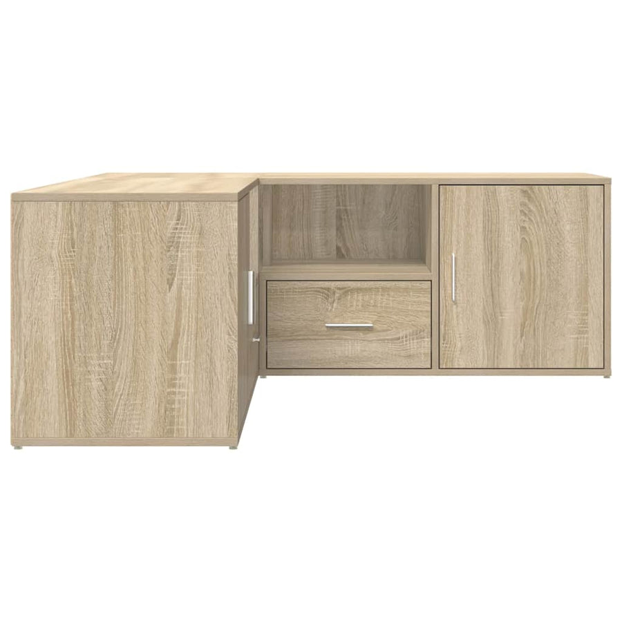 Hoekkast 200X40X45 Cm Bewerkt Hout Kleurig Sonoma eiken
