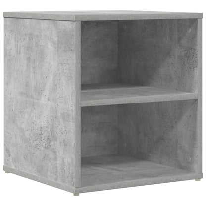 Hoekkast 200X40X45 Cm Bewerkt Hout Betongrijs