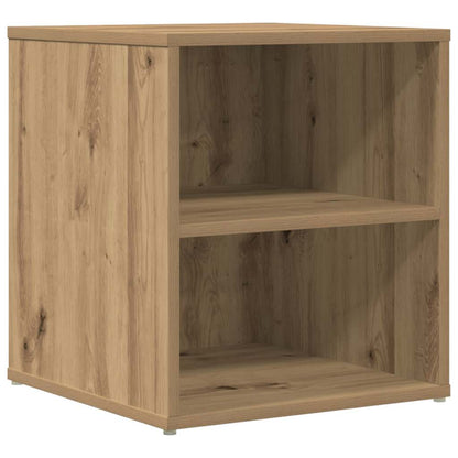 Hoekkast 200X40X45 Cm Bewerkt Hout Artisanaal Kleurig Eiken