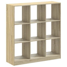 Boekenkast 102x32x108 cm bewerkt hout sonoma eikenkleurig