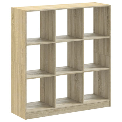 Boekenkast 102x32x108 cm bewerkt hout sonoma eikenkleurig