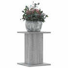 Plant Stands 2 pcs 30x30x40 cm engineered wood grey Sonoma