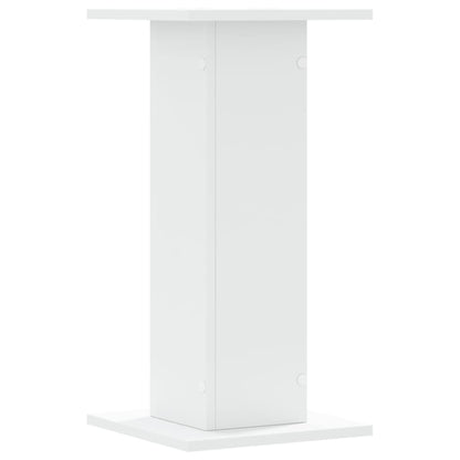 Plantenstandaards 2 st 30x30x60 cm bewerkt hout wit