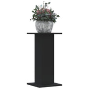 Plantenstandaards 2 st 60 cm bewerkt hout zwart