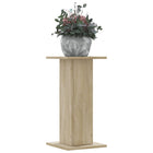 Plant stands 2 pcs 30x30x60 cm engineered wood Sonoma oak