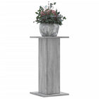 Plant Stands 2 pcs 30x30x60 cm engineered wood grey sonoma