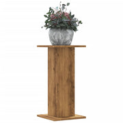 Plantenstandaard 60 cm artisanaal eiken 2 stuks