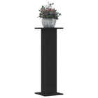Plant stands 2 pcs 30x30x95 cm treated wood black