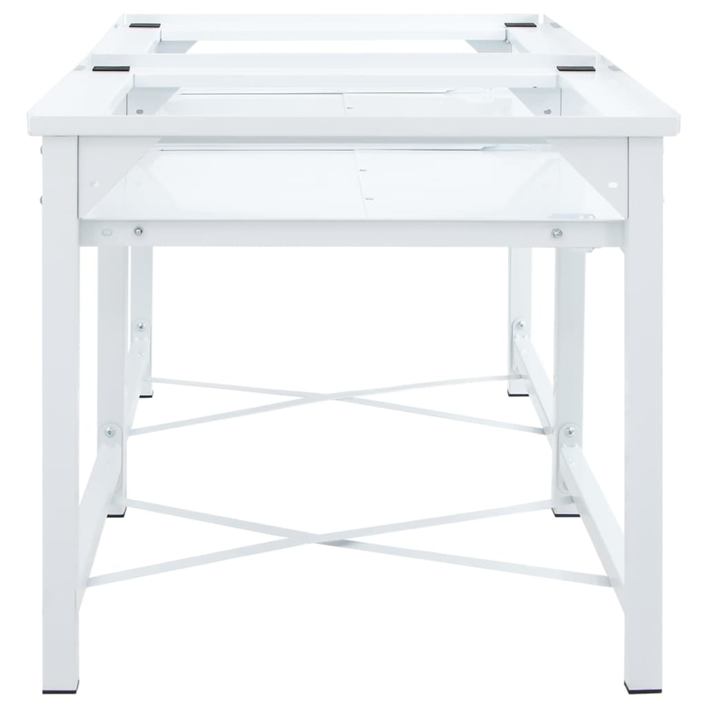 | Wasmachine Pedestal | Wit Staal