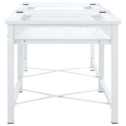 | Wasmachine Pedestal | Wit Staal