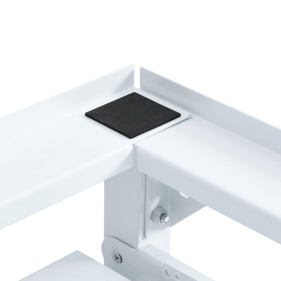 | Wasmachine Pedestal | Wit Staal
