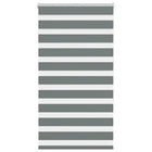 Zebra rolgordijn 80x150 cm donkergrijs