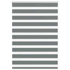 Zebra rolgordijn 105x150 cm donkergrijs