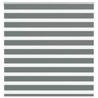 Zebra roller blind 145x150 cm fabric width 140.9 cm dark grey