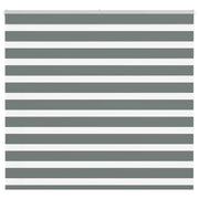 Zebra rolgordijn 155x150 cm donkergrijs