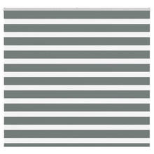 Zebra rolgordijn 155x150 cm stofbreedte 150,9 cm donkergrijs