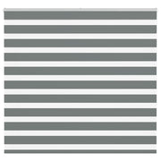 Zebra rolgordijn 165x150 cm donkergrijs