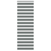 Zebra rolgordijn 85x200 cm donkergrijs