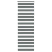 Zebra rolgordijn 90x200 cm donkergrijs