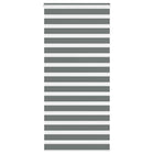 Zebra rolgordijn 95x200 cm donkergrijs