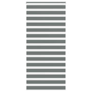 Zebra roller blind 95x200 cm fabric width 90.9 cm dark grey