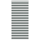 Zebra roller blind 100x200 cm fabric width 95.9 cm dark grey