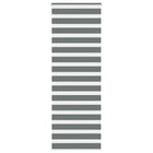 Zebra rolgordijn 80x230 cm donkergrijs