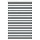 Zebra roller blind 145x230 cm fabric width 140.9 cm dark grey