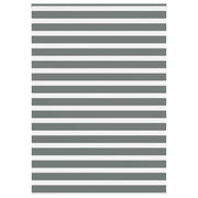 Zebra roller blind 160x230 cm fabric width 155.9 cm dark grey