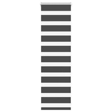 Zebra rolgordijn 40x100 cm stofbreedte 35,9 cm zwart
