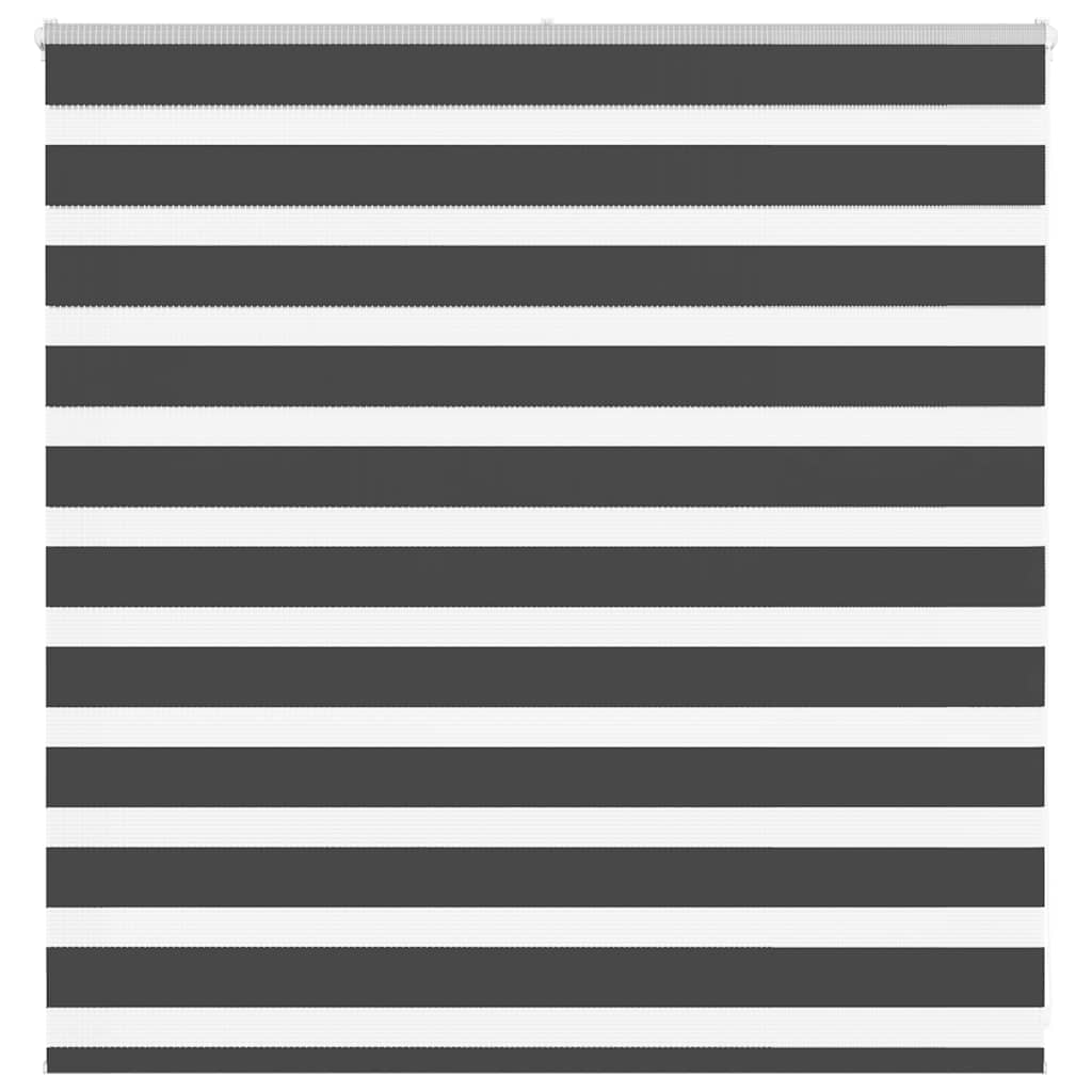 Zebra rolgordijn 150x100 cm stofbreedte 145,9 cm zwart