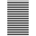 Zebra rolgordijn 150x200 cm stofbreedte 145,9 cm zwart