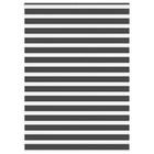 Zebra roller blind 155x200 cm fabric width 150.9 cm black
