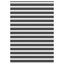 Zebra rolgordijn 160x200 cm stofbreedte 155,9 cm zwart