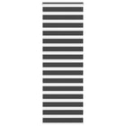 Zebra rolgordijn 75x230 cm zwart