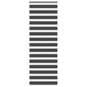 Zebra roller blind 75x230 cm fabric width 70.9 cm black