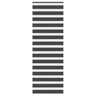 Zebra roller blind 85x230 cm fabric width 80.9 cm black