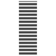 Zebra roller blind 85x230 cm fabric width 80.9 cm black