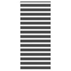 Zebra rolgordijn 95x230 cm zwart