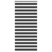 Zebra roller blind 95x230 cm fabric width 90.9 cm black