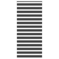 Zebra rolgordijn 110x230 cm stofbreedte 105,9 cm zwart