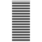 Zebra roller blind 110x230 cm fabric width 105.9 cm black
