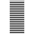 Zebra rolgordijn 115x230 cm zwart