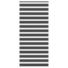 Zebra rolgordijn 115x230 cm stofbreedte 110,9 cm zwart