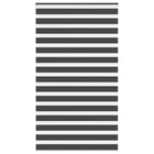 Zebra Roller Blind 120x230 cm fabric width 115.9 cm black