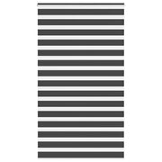 Zebra Roller Blind 120x230 cm fabric width 115.9 cm black