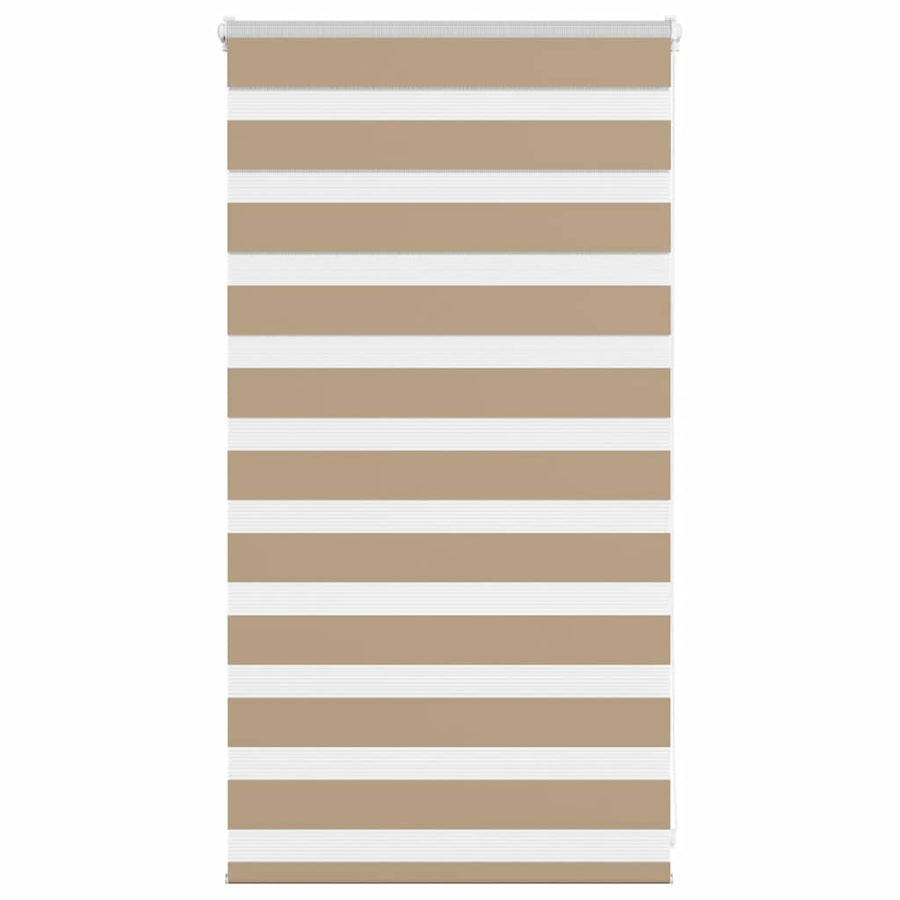 Zebra Blind 75x100 cm stofbreedte 70,9 cm polyester zandbruin