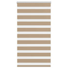 Zebra gordijn 90x100 cm polyester zandbruin