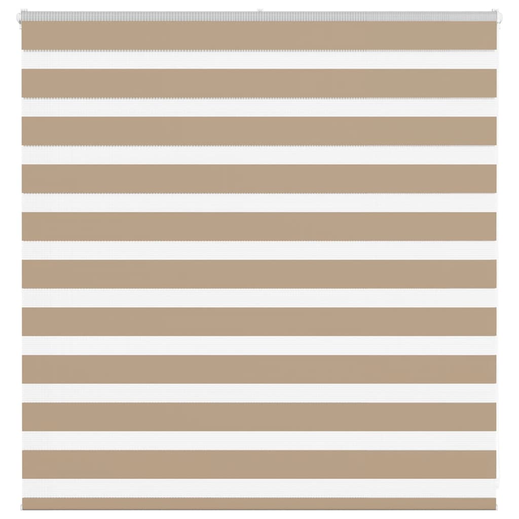 Zebra Blind 145x100 cm stofbreedte 140,9 cm polyester zandbruin